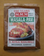 M Motilal Masalawala,  MASALA PAV, Blended Spices, 50g, 1.75oz Indian Cooking